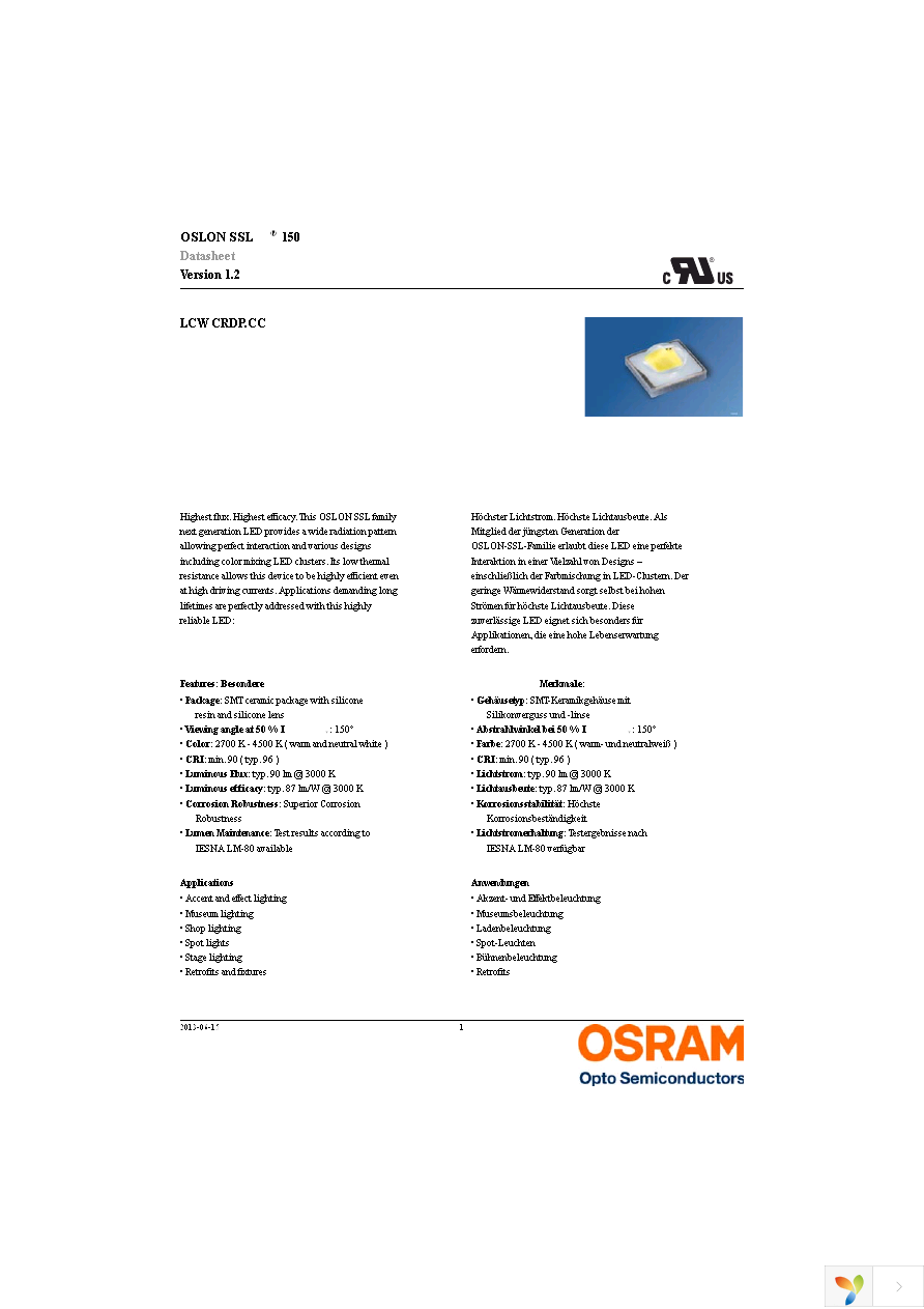 LCW CRDP.CC-KQKS-5U8X-1 Page 1